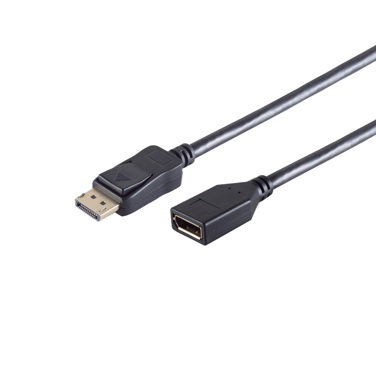 DisplayPort 1.2 Verlängerungskabel, 4K, 3,0m