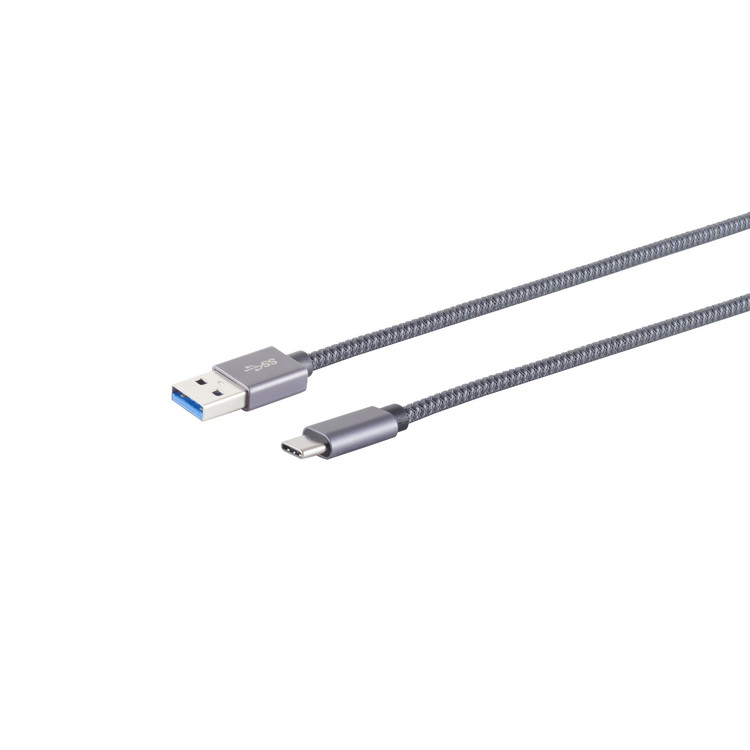 USB-A Adapterkabel, USB-C®, 3.2 Gen 2x1, Pro, 0,5m