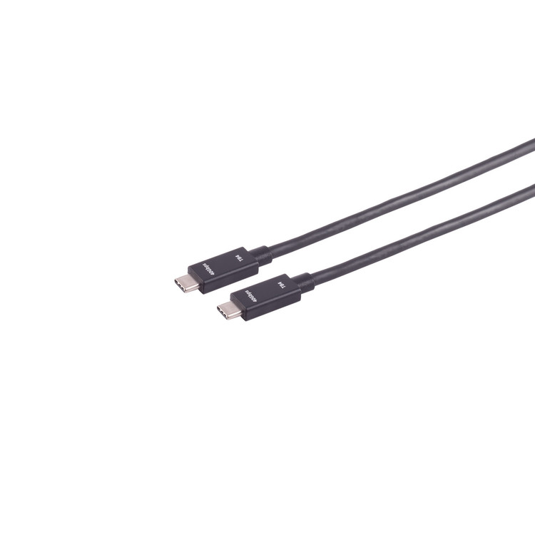 USB-C® Verbindungskabel, TB4, UltraFlex, 0,25m