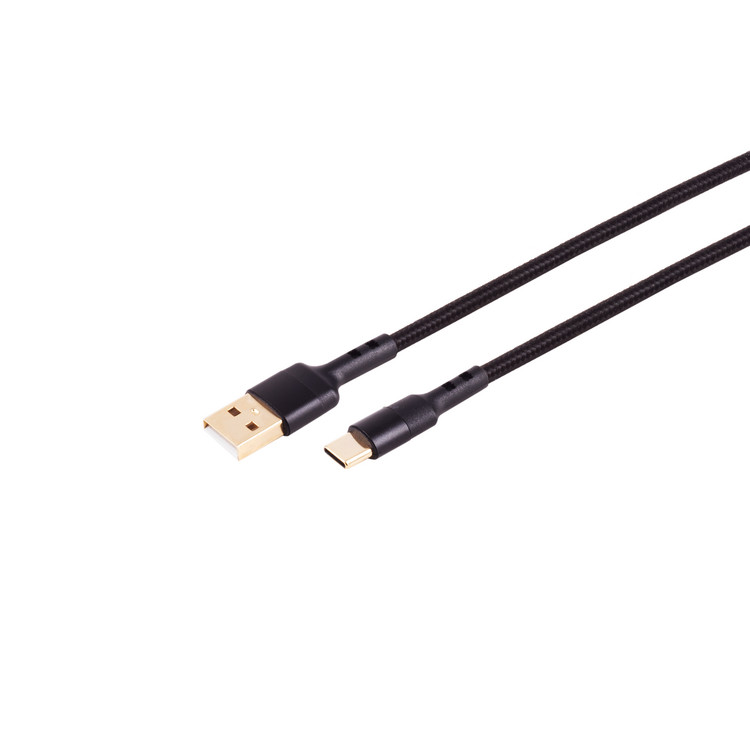 BlackCotton USB-A Adapterkabel, USB-C, 2.0, 1m