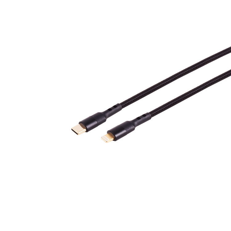 BlackCotton USB-C Adapterkabel, 8-Pin, 2.0, 1m
