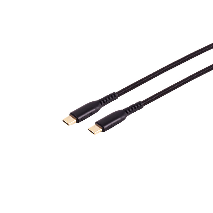 BlackCotton USB-C Verbindungskabel, 2.0, PD, 1m