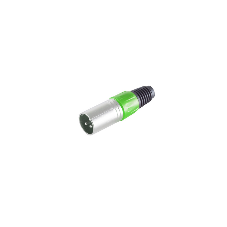 Cannon/XLR-Stecker, grün