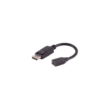DisplayPort 1.2 Adapter, MiniDP-Buchse, 4K, 20cm