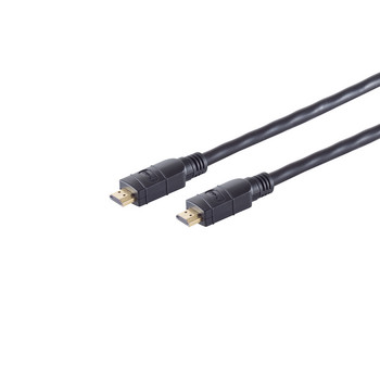 Aktiv High Speed HDMI Kabel, UHD, schwarz, 15m