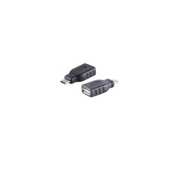 USB-C Adapter, USB-A Buchse, 2.0, PVC