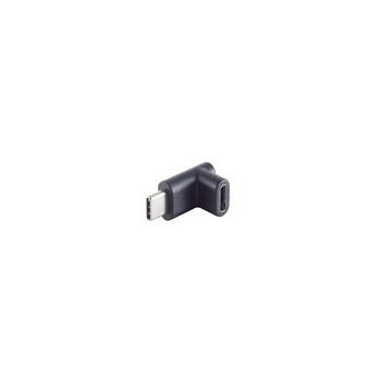 USB-C Adapter, 3.1, 90° Winkel oben/unten, PVC