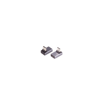 USB-C® Adapter, 4.0, 90° Winkel oben/unten, Pro