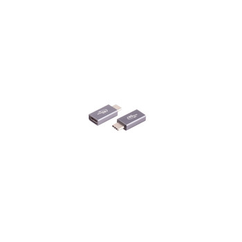 USB-C® Adapter, USB-C® Buchse, 4.0, Metall, Pro
