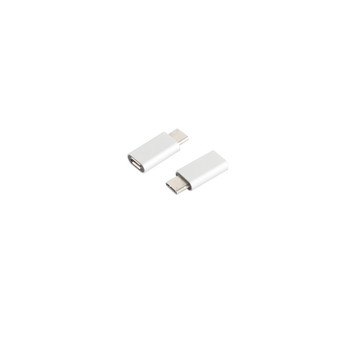 USB-C Adapter, Micro-B Buchse, 2.0, Metall