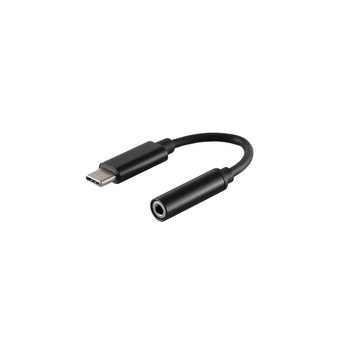 USB-C Audio Adapter, 3,5mm, digital, schwarz