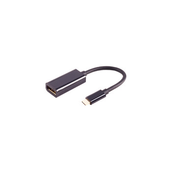 USB-C Adapter, DP Buchse, 8K60Hz, schwarz