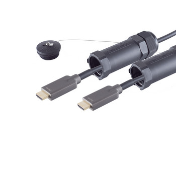 Optisches HDMI Armored Kabel, 4K, 15,0m