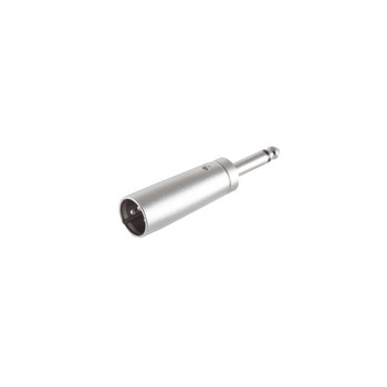Cannon/XLR-Stecker  Klinkenstecker 6,3 mm Mono
