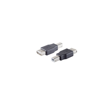 USB-B Adapter, USB-A Buchse, 2.0
