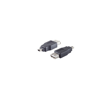 USB Mini-B 5p Adapter, USB-A Buchse, 2.0