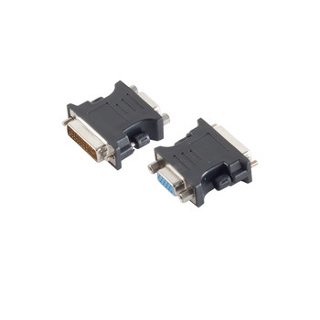 DVI-I (24+5) Adapter, VGA-Buchse, PVC, schwarz