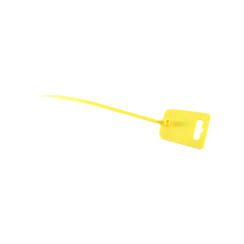 Kabelbinder 4,8x250mm Beschriftungsfeld gelb VE100